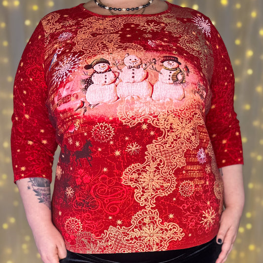 celestial snowmen top