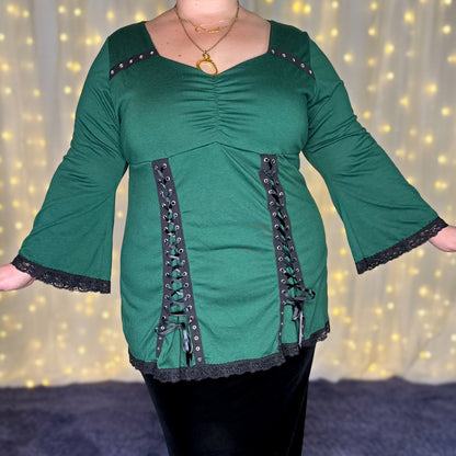 green witch top