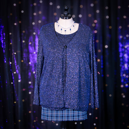 starry night cardigan top