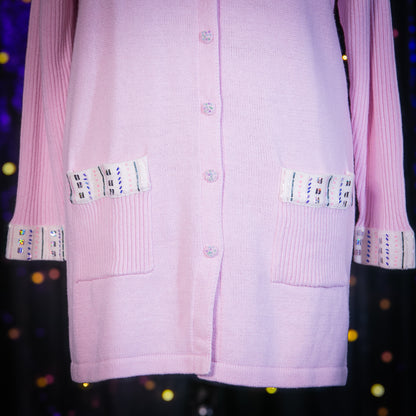 strawberry snow sweater