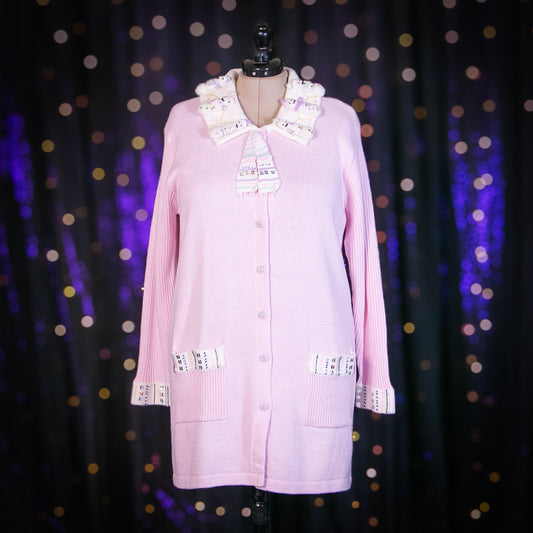 strawberry snow sweater