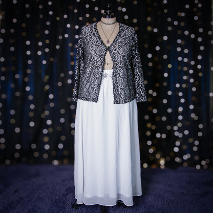 silver spells cardigan top