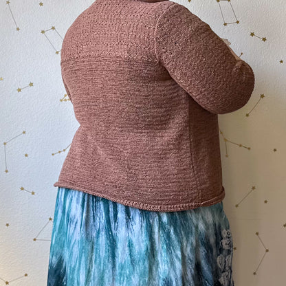 weeping willow cardigan