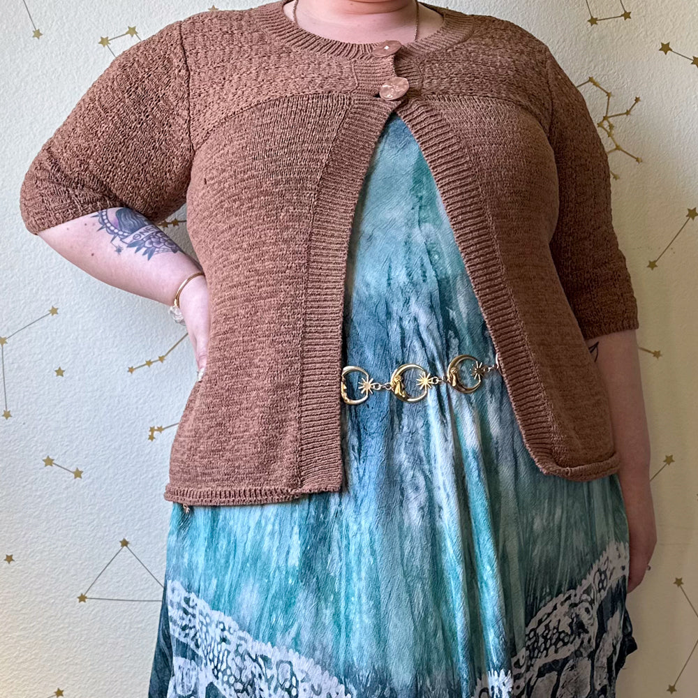 weeping willow cardigan