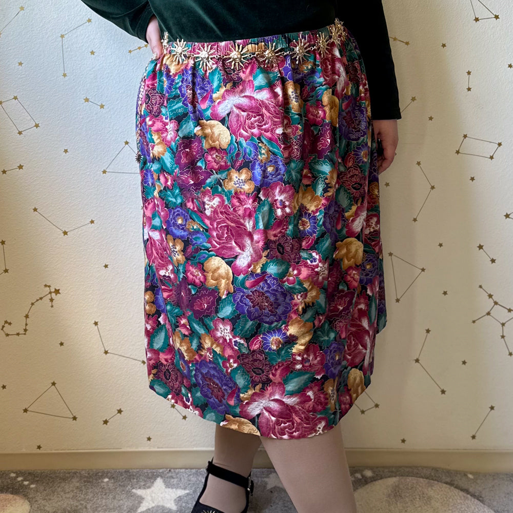 jewel blooms skirt