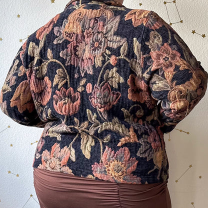 dried flowers jacket