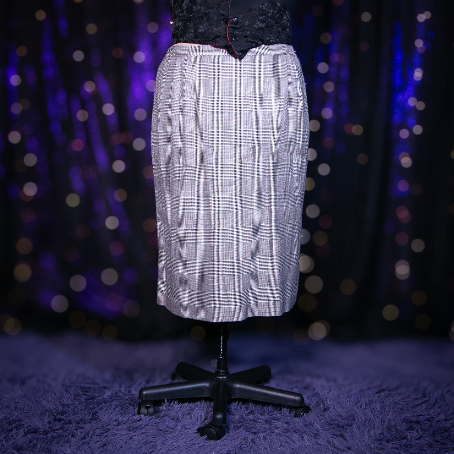 plaid idea skirt