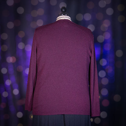 mourning shift cardigan