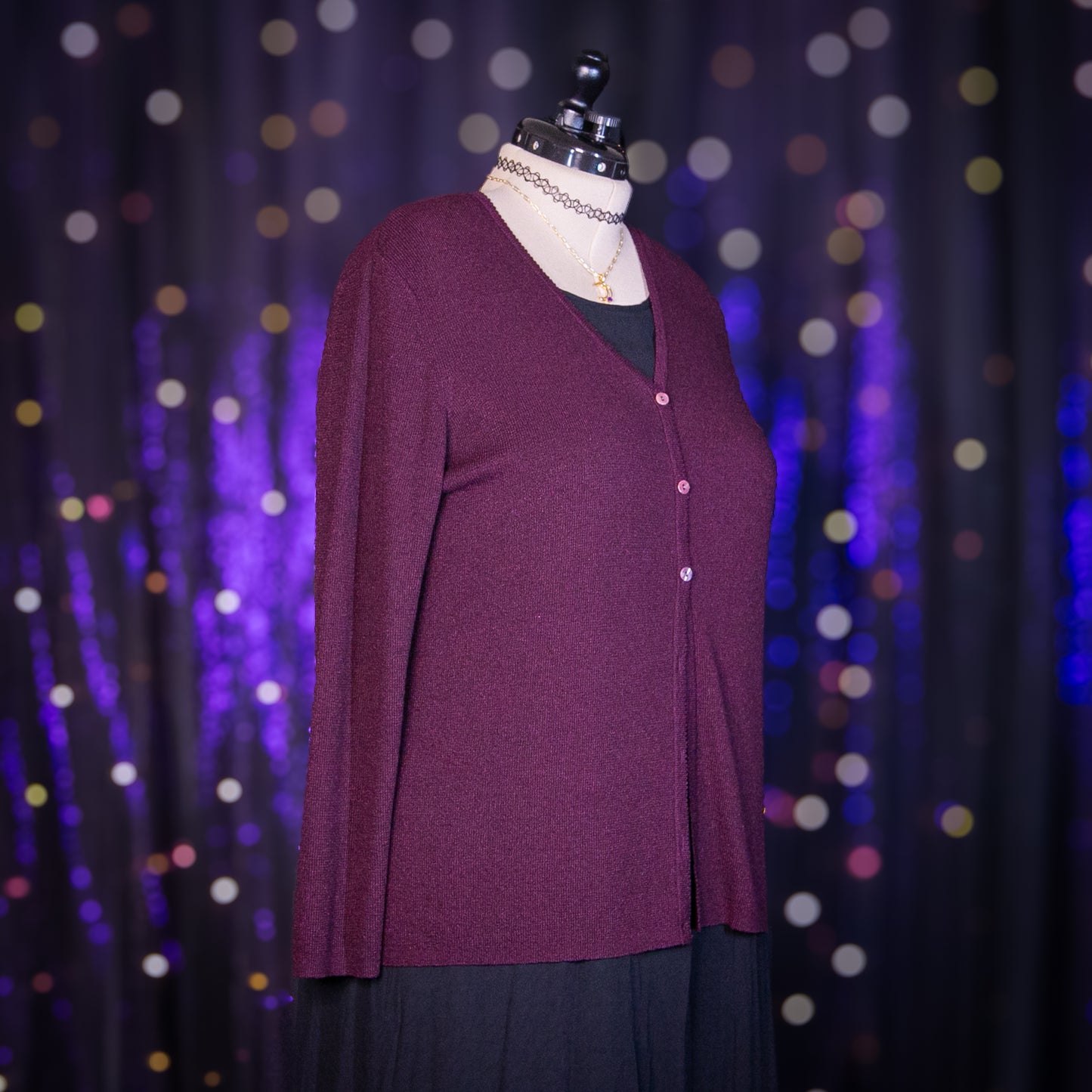 mourning shift cardigan