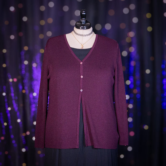 mourning shift cardigan