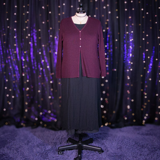 mourning shift cardigan