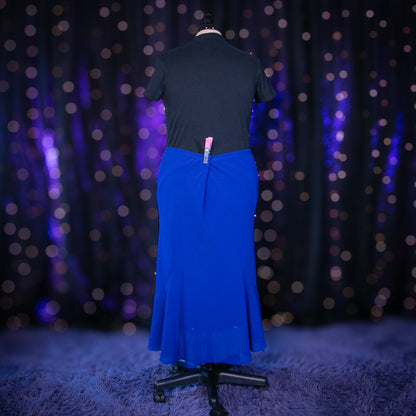 sapphire script skirt