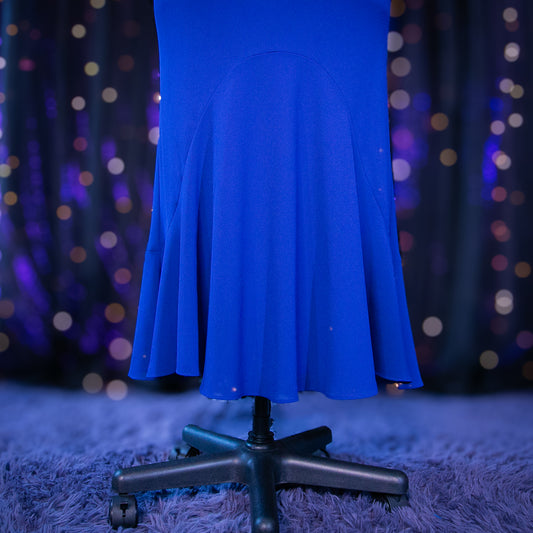 sapphire script skirt