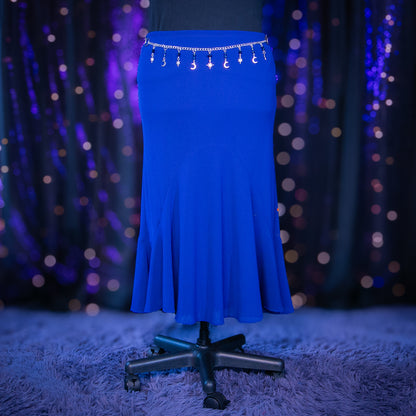 sapphire script skirt