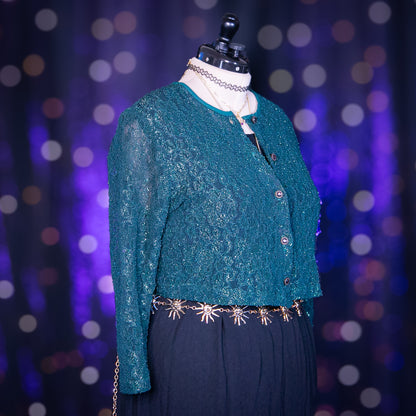 witchy business cardigan top