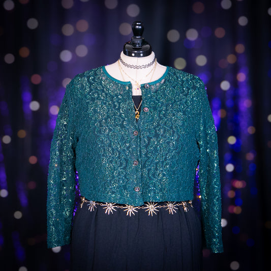 witchy business cardigan top