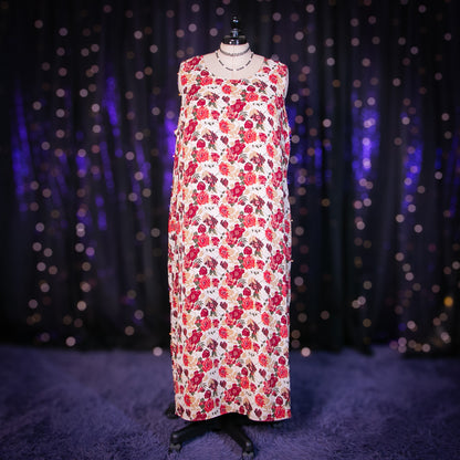 winter bouquet reversible dress