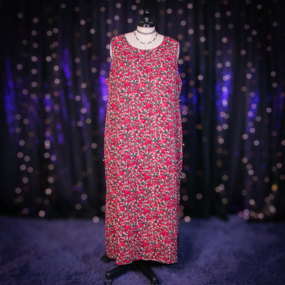 winter bouquet reversible dress