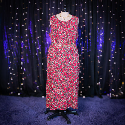 winter bouquet reversible dress