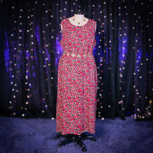 winter bouquet reversible dress