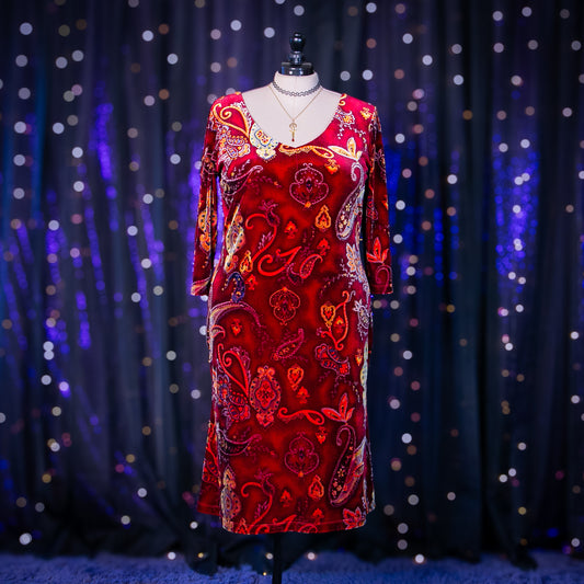 citrus garland dress