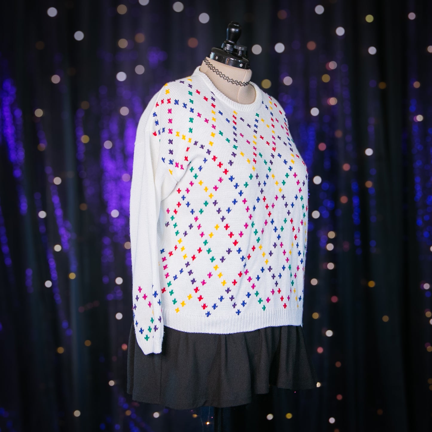 gingerbread gumdrops sweater