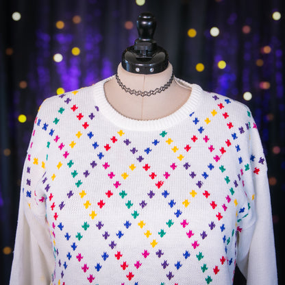 gingerbread gumdrops sweater