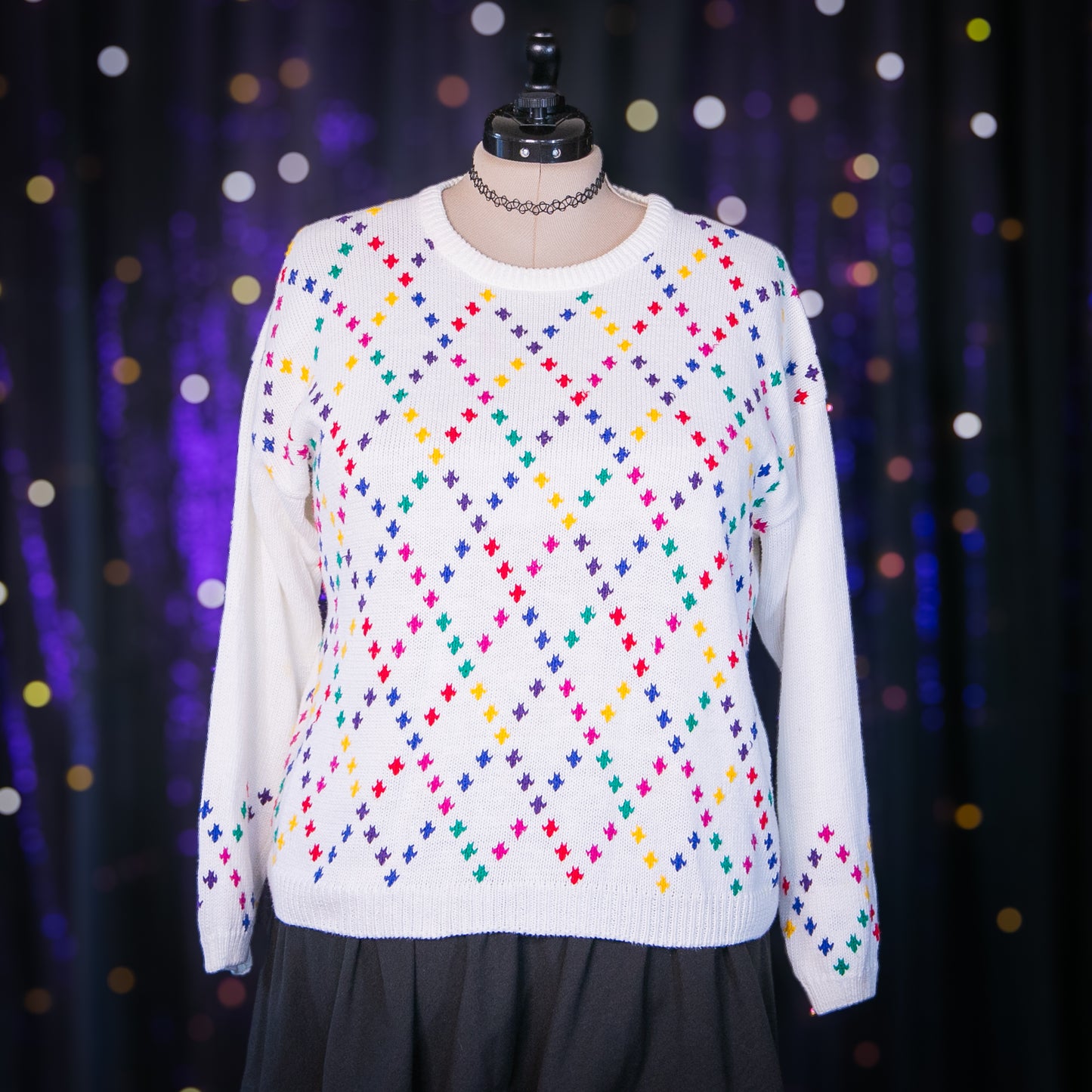 gingerbread gumdrops sweater