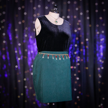 evergreen wreath skirt