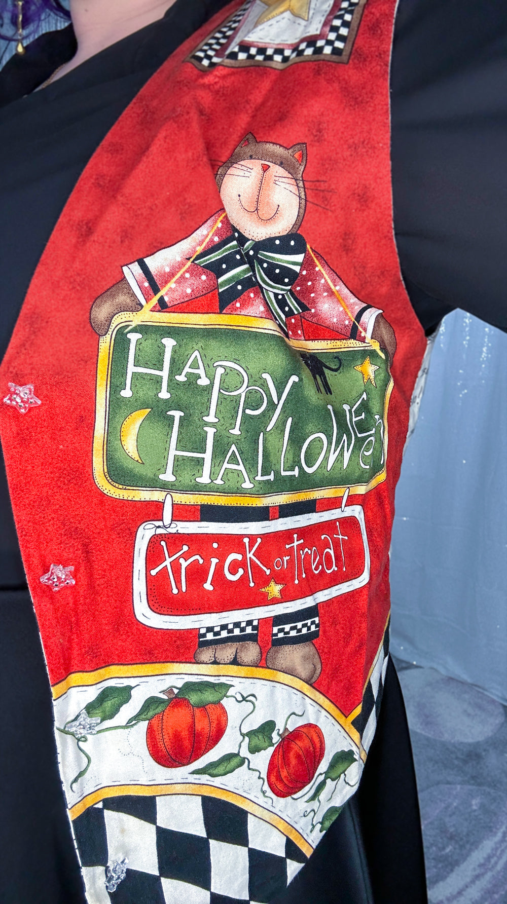 kitsch witch reversible vest