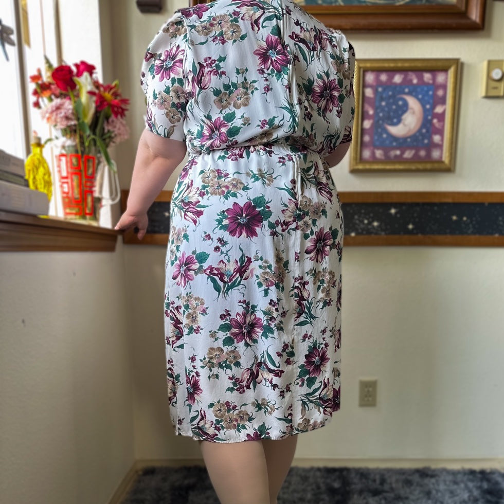 fall florals dress