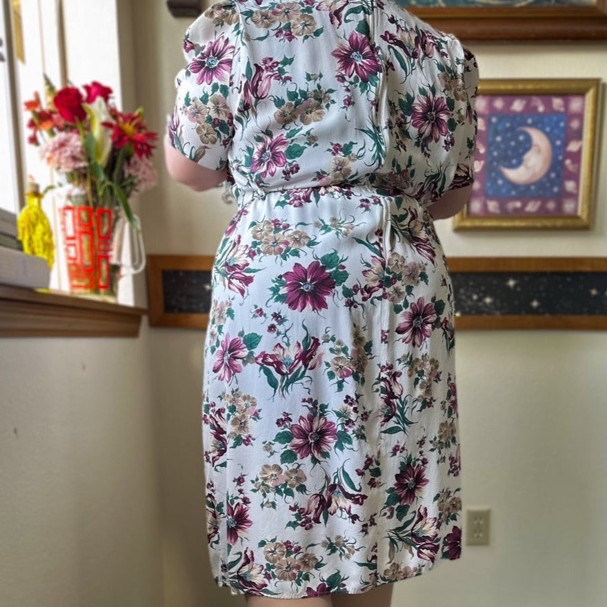 fall florals dress