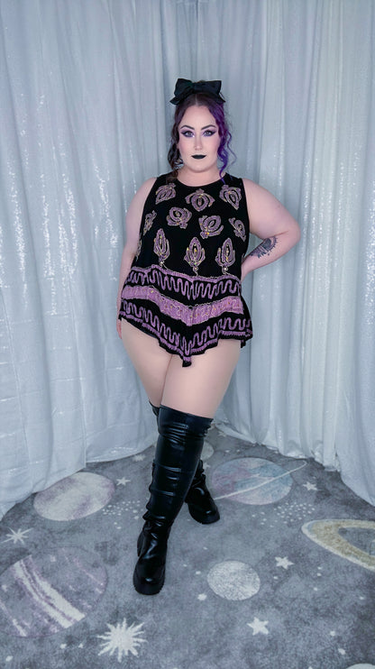 lavender for luck top