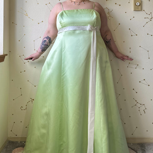 green goddess gown