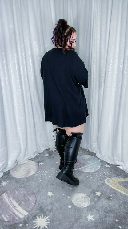 black onyx tunic top