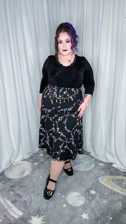lavender for luck skirt
