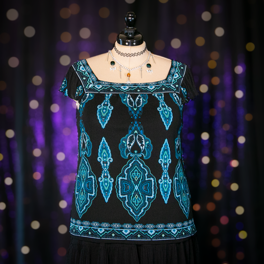 blue topaz top