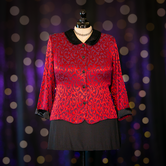 sangre spell blazer jacket