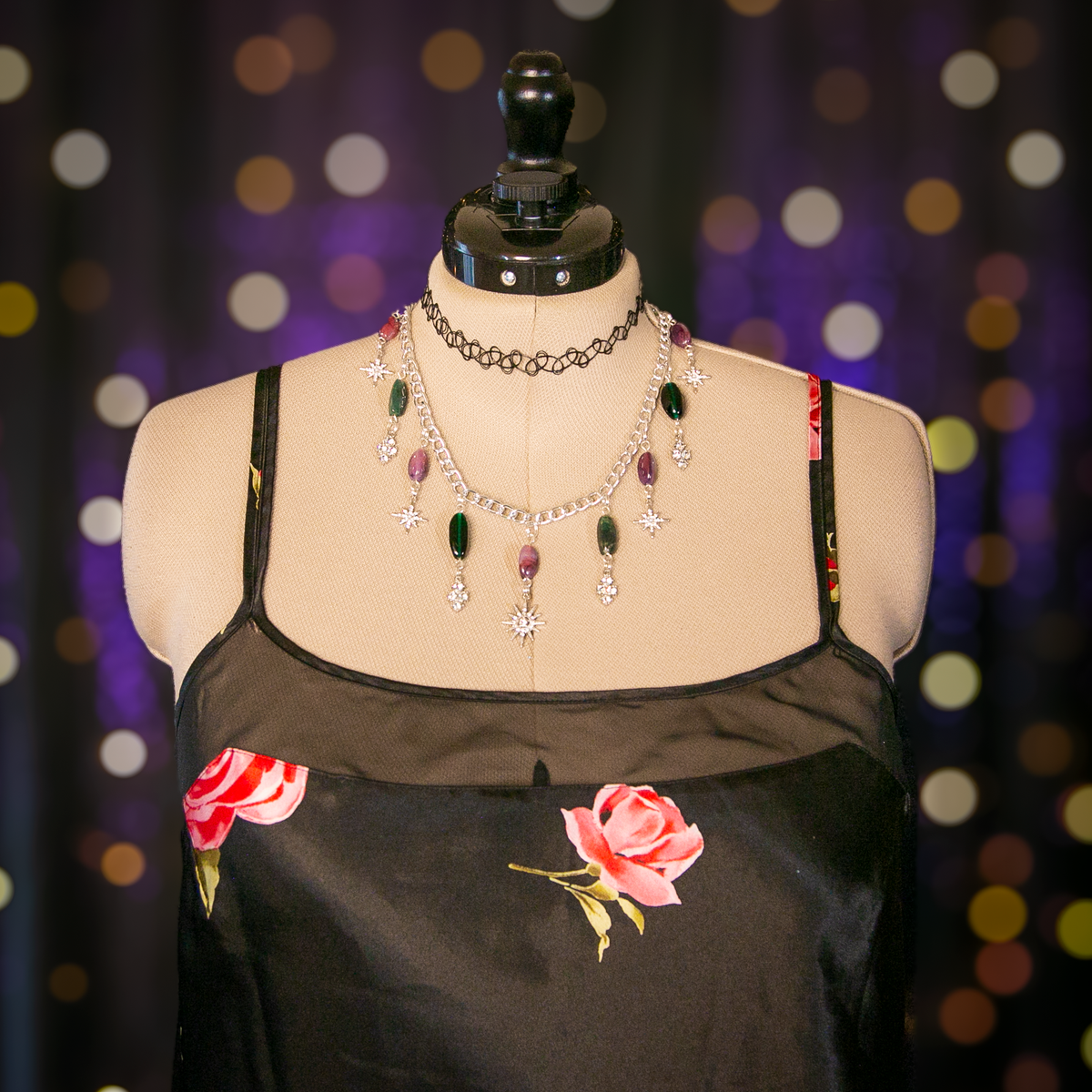 autumn rose dress