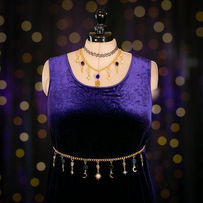 tanzanite tower dress