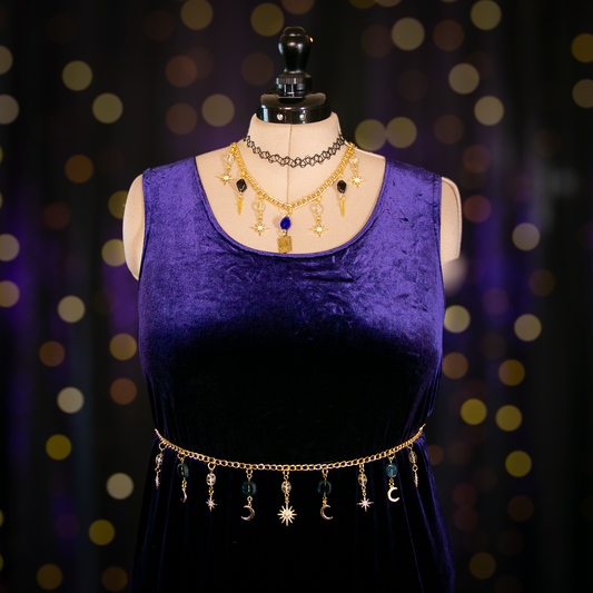 tanzanite tower dress