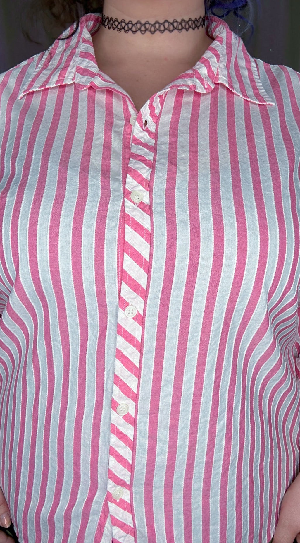 sakura stripes top