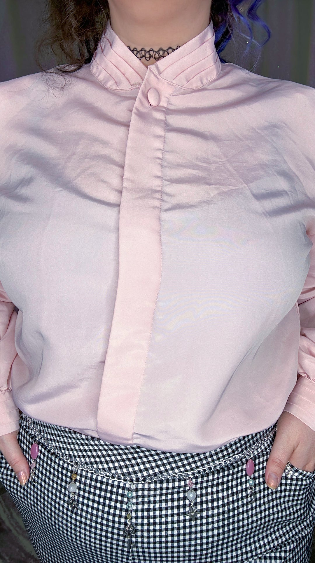 pink pearl top