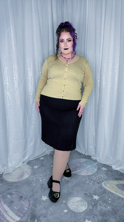 ancient scrolls cardigan
