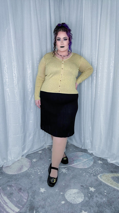 ancient scrolls cardigan
