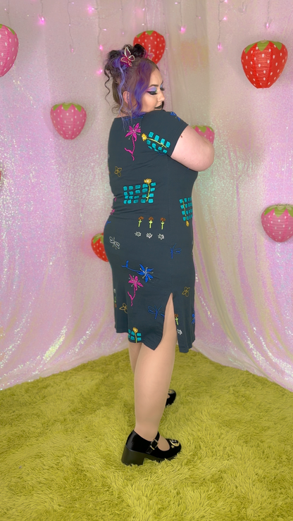 Neon Forest Dress